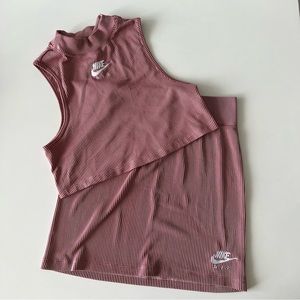 Nike AIR Ribbed Tank Skirt Set